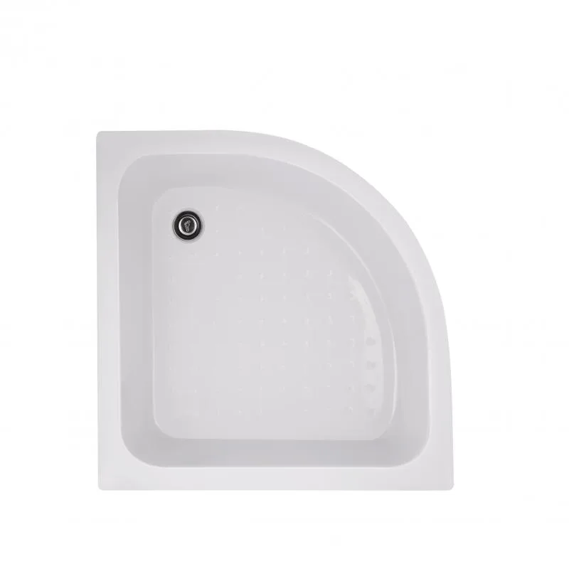 Душевая кабина полукруглая Latwa SC80x80 4 мм матовое стекло 80x80 см сатин