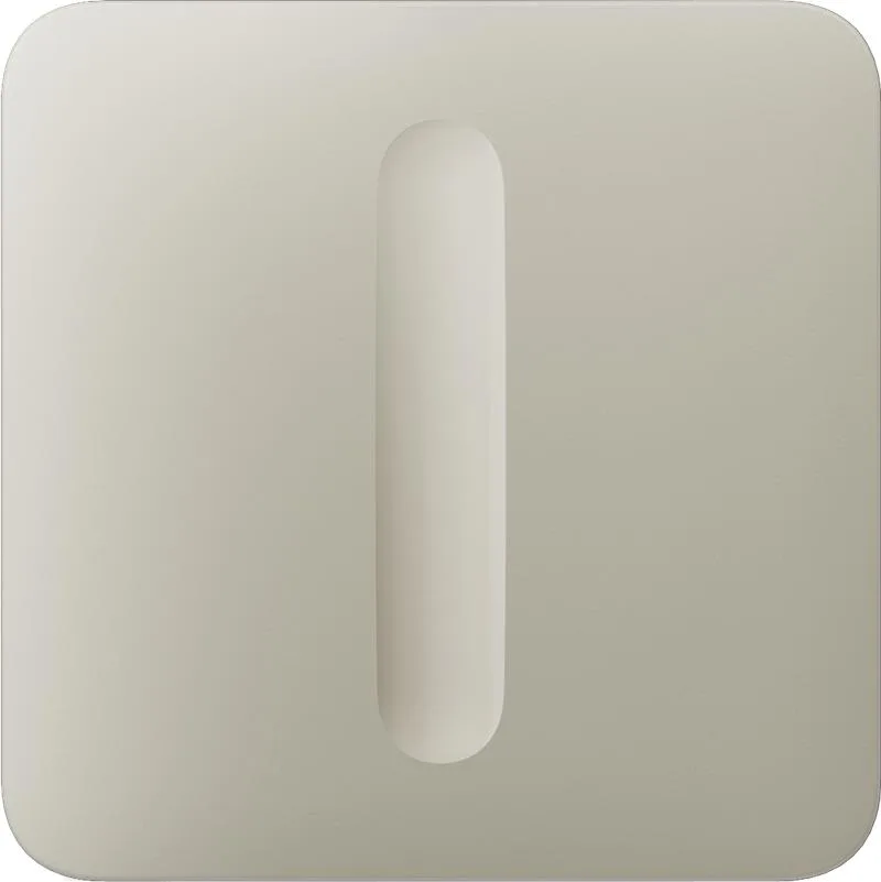 Кнопка для одноклавішного вимикача димера Ajax SoloButton Dimmer 1-gang 2-way for LightSwitch, Jeweler, бездротовий, ivory