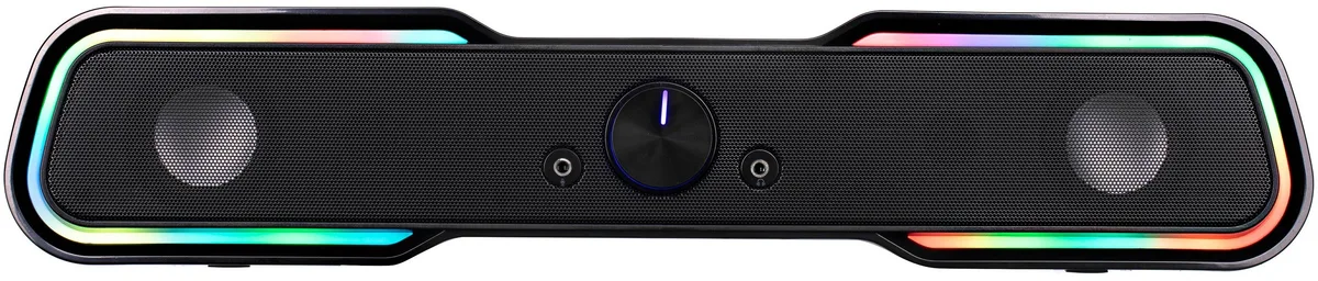 Акустична система (саундбар) 2E PCS101 RGB, 2.0, USB, Black