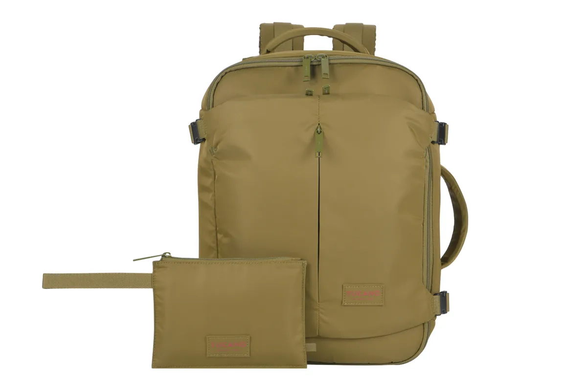 Рюкзак дорожній Tucano TUGO Premium CABIN 16", 23л, зелений