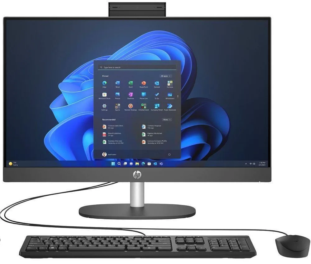 Моноблок HP 23.8" FHD IPS Антивідблисковий Intel Core U5 8GB SSD