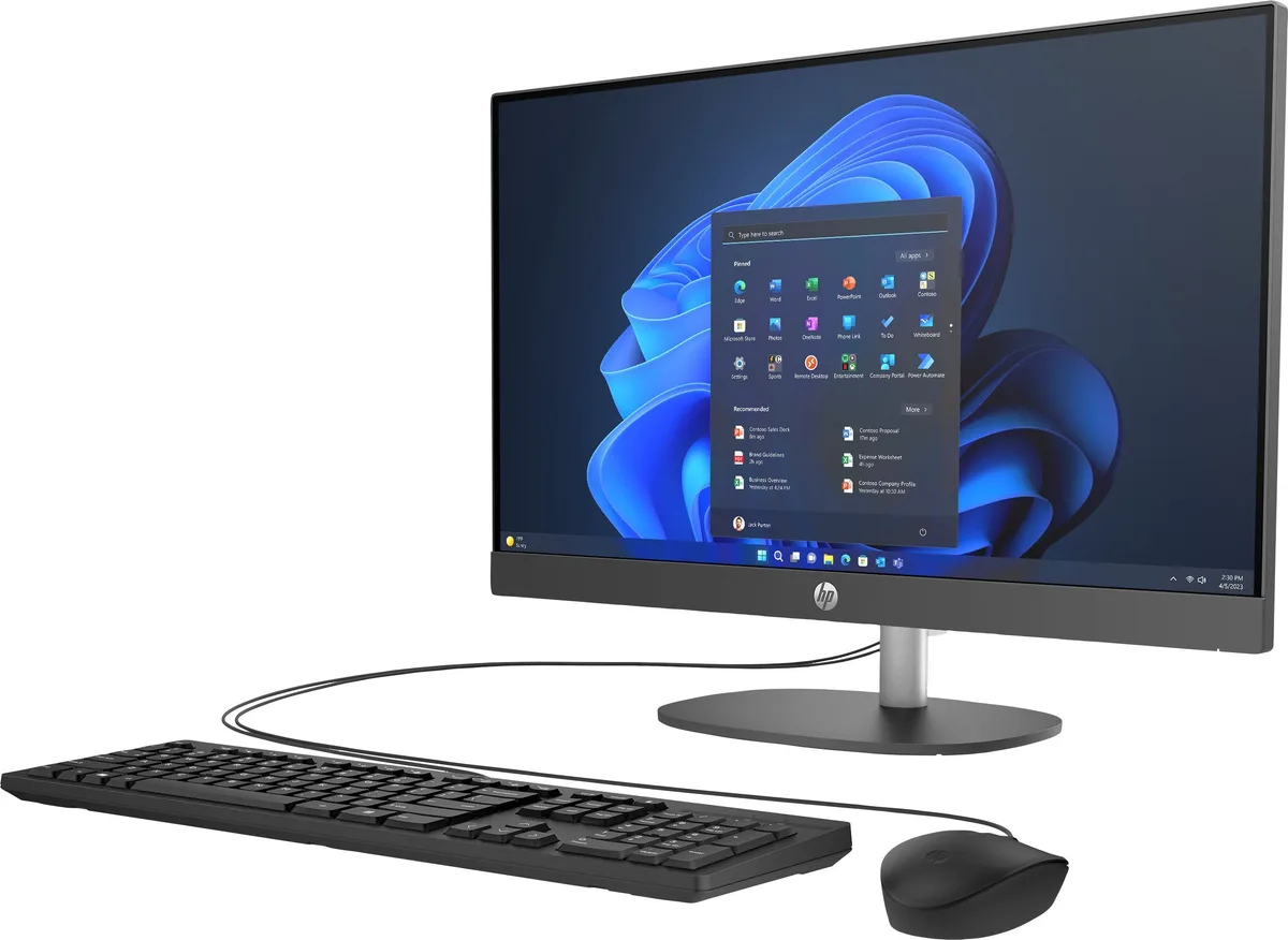 Моноблок HP 23.8" FHD IPS Антивідблисковий Intel Core U5 8GB SSD