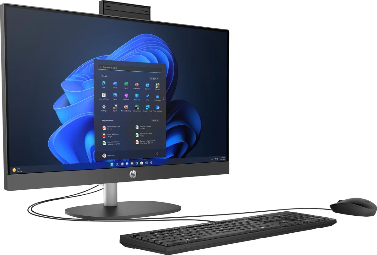 Моноблок HP 23.8" FHD IPS Антивідблисковий Intel Core U5 8GB SSD