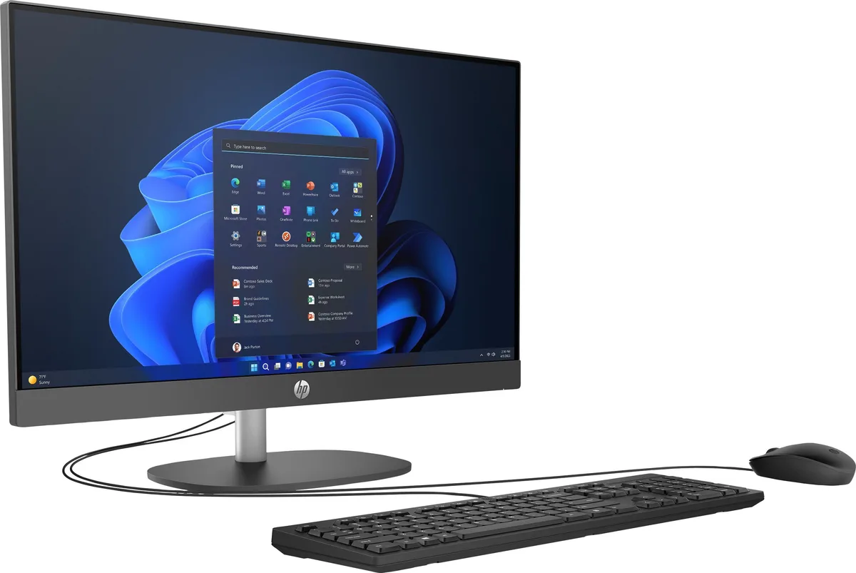 Моноблок HP 23.8" FHD IPS Антивідблисковий Intel Core U5 8GB SSD