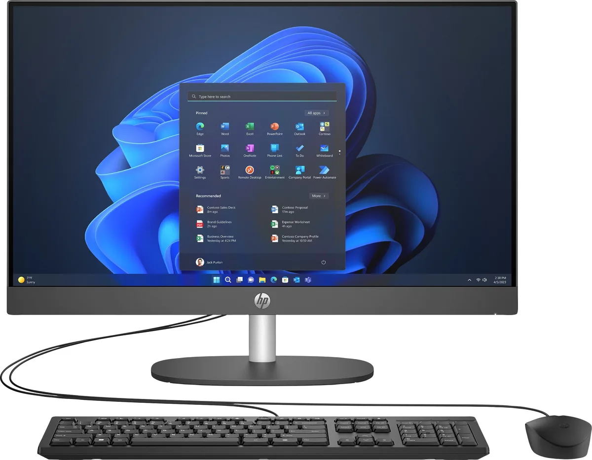 Моноблок HP 23.8" FHD IPS Антивідблисковий Intel Core U5 8GB SSD