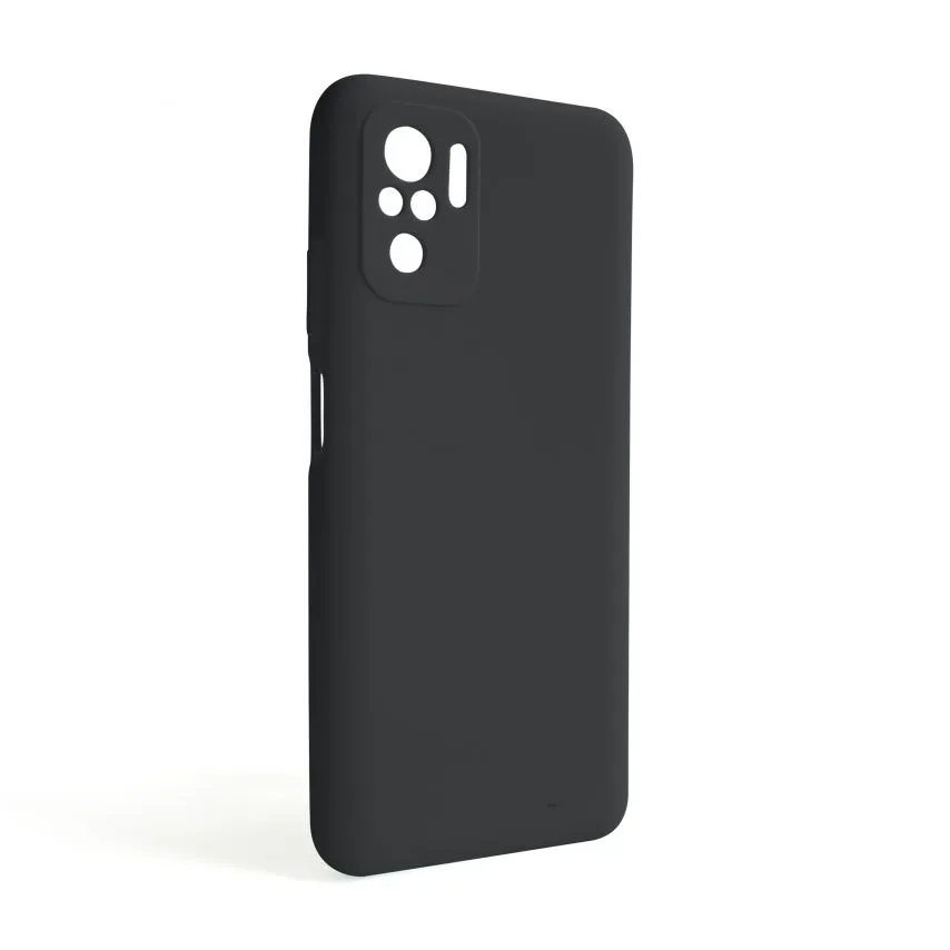 Чохол силіконовий для Xiaomi Redmi Note 10 4G чорний