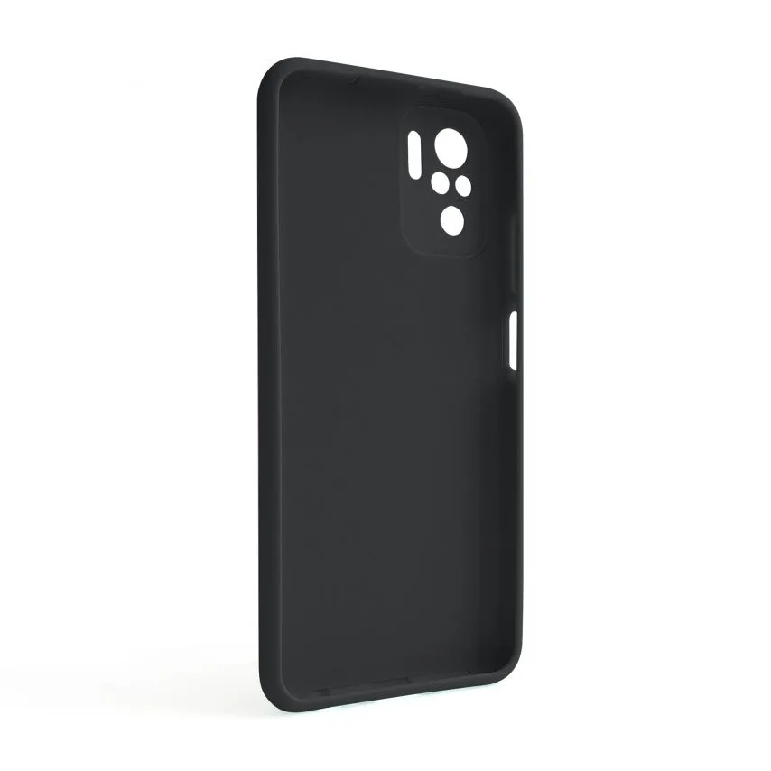 Чохол силіконовий для Xiaomi Redmi Note 10 4G чорний