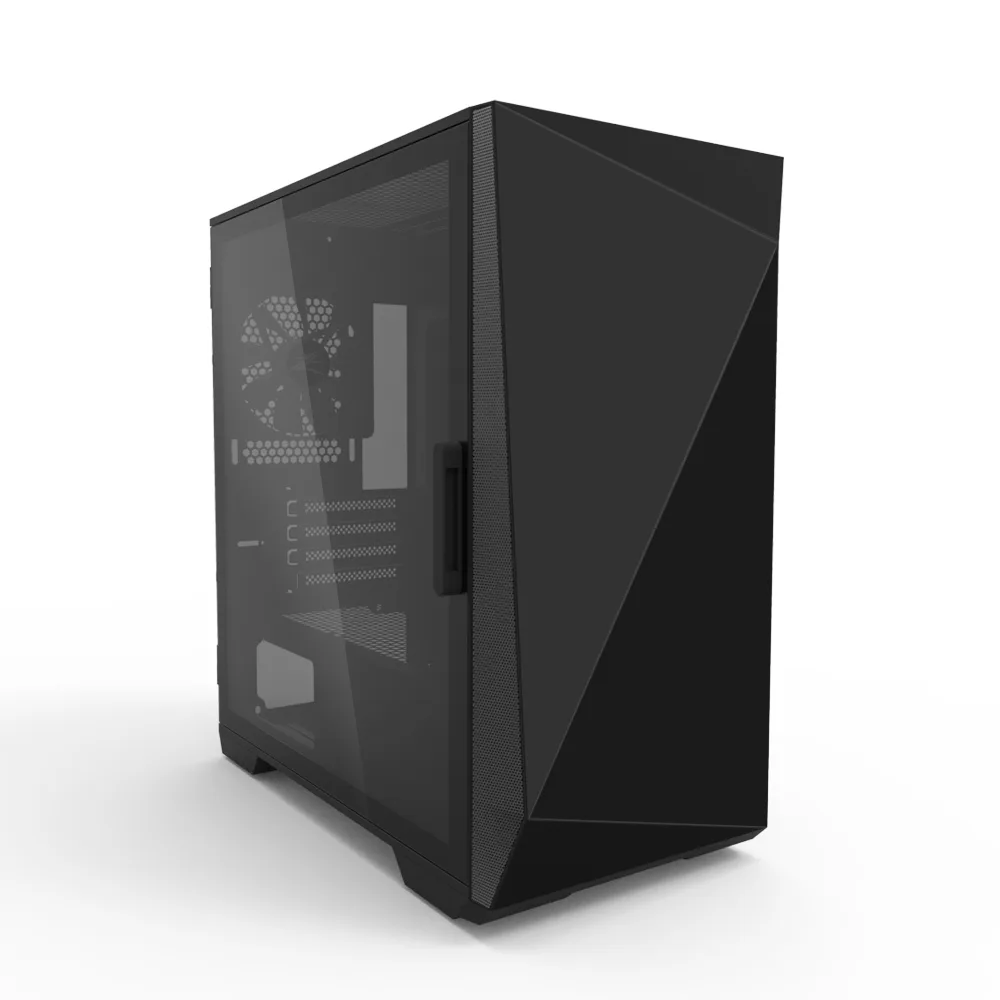 Корпус Zalman Z1 Iceberg без БЖ, 2xUSB3.0, 1xUSB2.0, 3x120мм, VGA 330мм, LCS ready, TG Side Panel, mATX, чорний