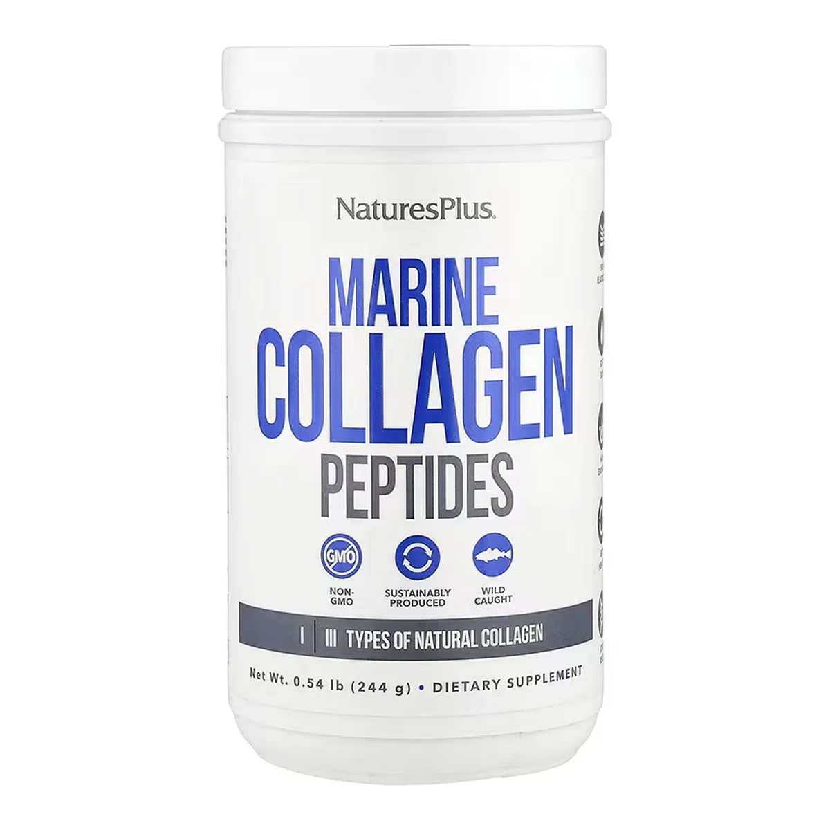 Порошок морського колагену Nature's Plus 244 г з риби екологічно чистий