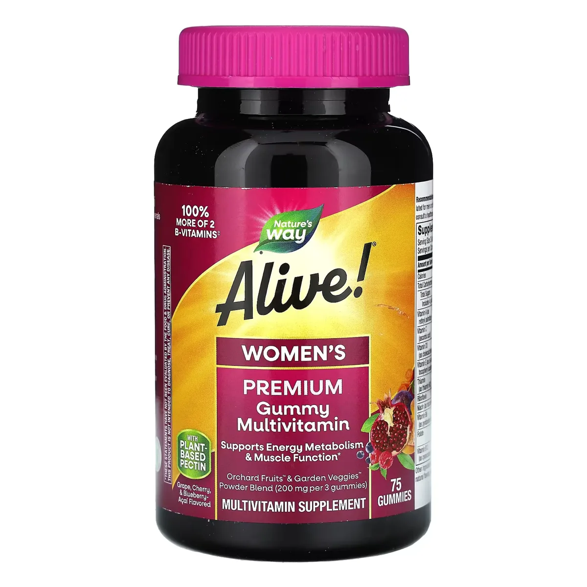 Мультивитамины ProDobro Women's Premium Multivitamin 75 жевательных таблеток Вегетарианские