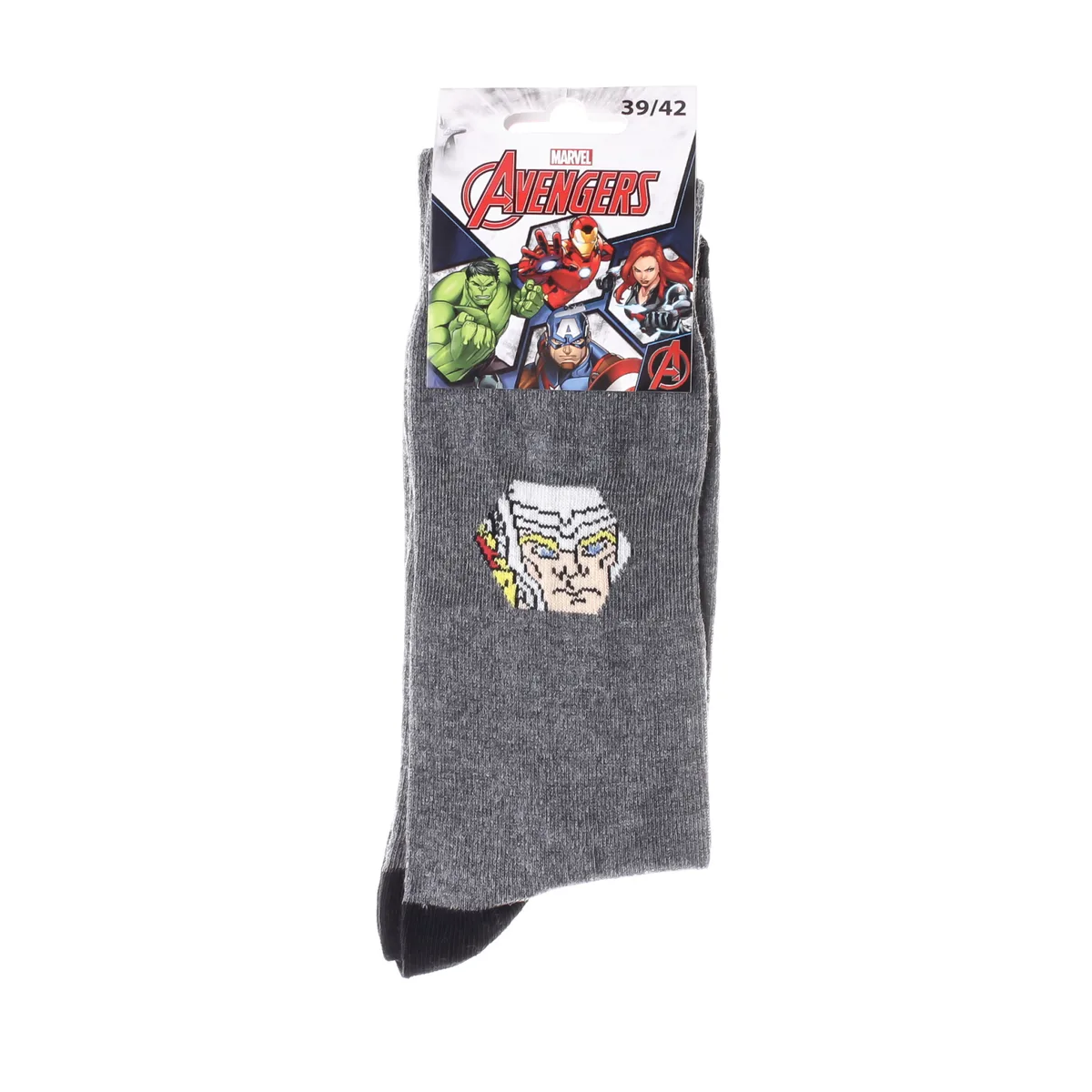 Шкарпетки MARVEL хлопок 39-42 серые