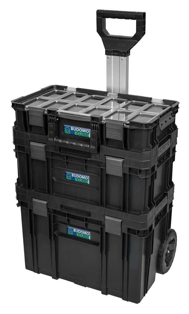 Органайзер QBRICK пластик 530х310х130 мм чорний 14,3 л