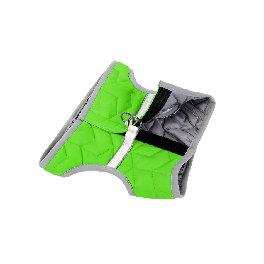 Шлея м'яка AiryVest ONE S2 43-45 см Нейлон салатовий