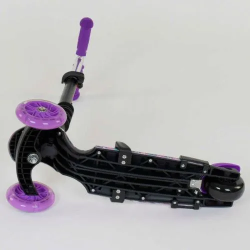Самокат Best Scooter 5в1 для детей с подсветкой колес и сидением.