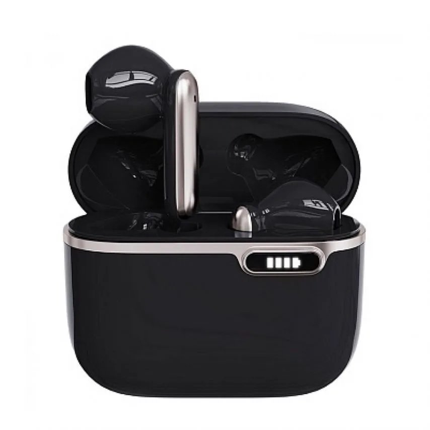 Наушники Bluetooth WALKER черные TWS вкладыши с сенсорным управлением 30mAh 250mAh
