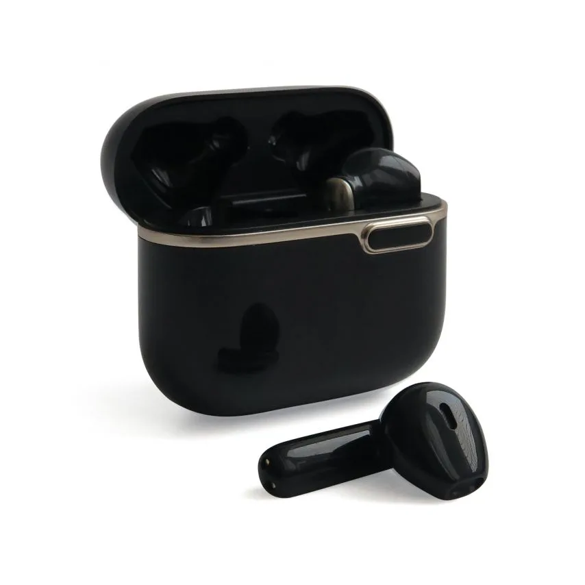 Навушники Bluetooth WALKER чорні TWS вкладиші з сенсорним керуванням 30mAh 250mAh