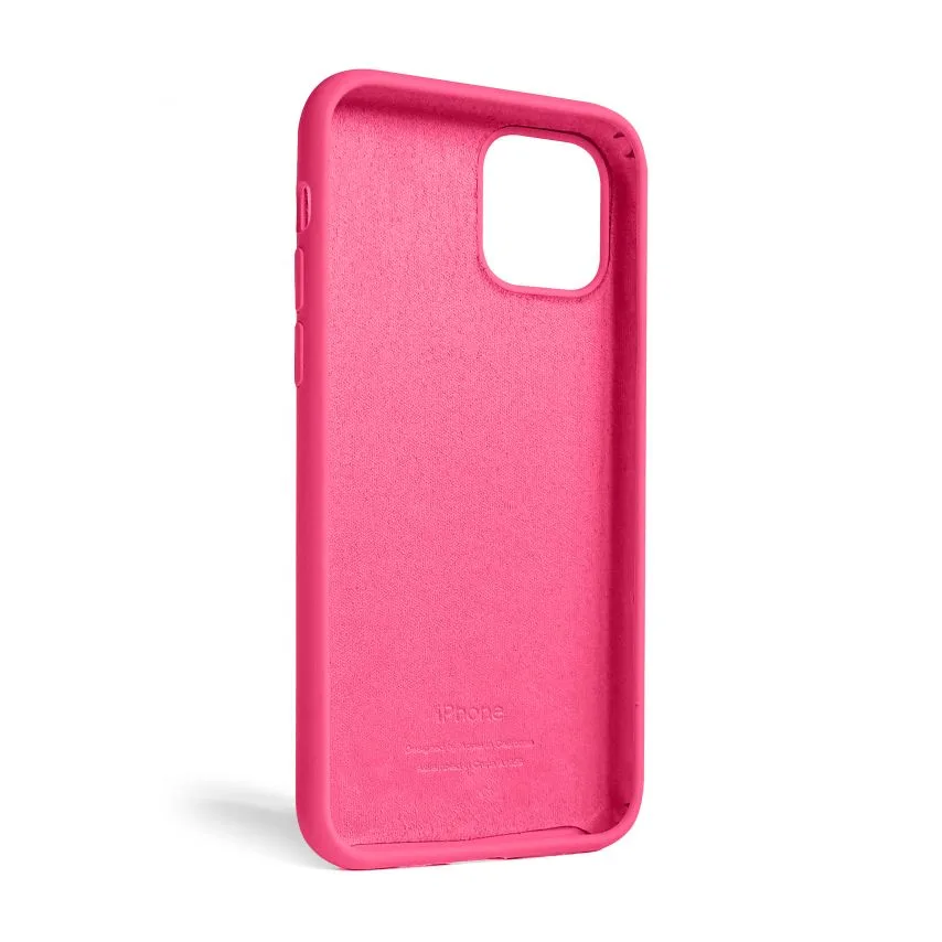 Чохол силіконовий для Apple iPhone 11  рожевий