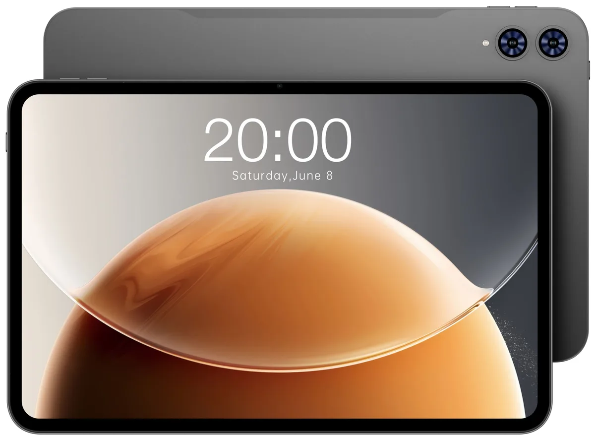 Планшет Teclast T65 13.4" 8ГБ, 128ГБ, LTE, 8000мА•год, Android, сірий