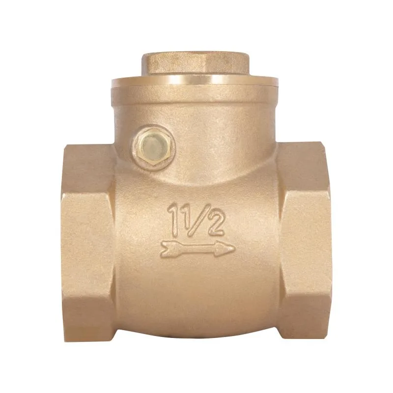 Зворотний клапан 1 1/2" латунний Thermo Alliance SD242W40 для систем опалення та водопостачання