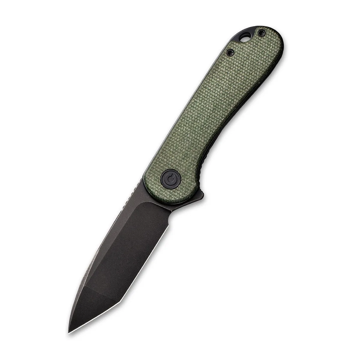 Складаний ніж Civivi D2 75,2 мм Micarta зелений 78,98 г