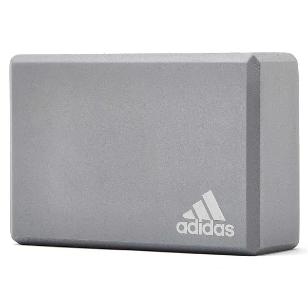 Блок для йоги Adidas EVA 22.8x15.2x7.6 см сірий
