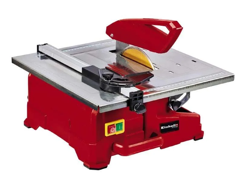Верстат для різання плитки Einhell TC-TC 800, 800 Вт, диск 180 мм, робочий стіл 395х385 мм, вага 9.1 кг.