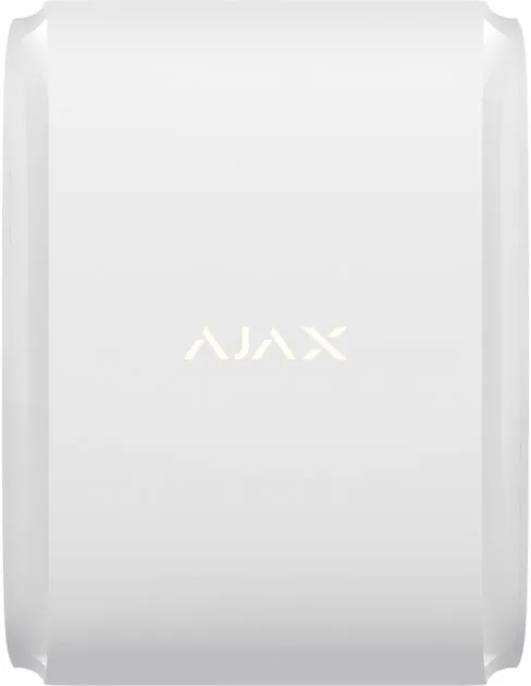 Датчик руху вуличний типу "штора" Ajax DualCurtain Outdoor, Jeweler, бездротовий, білий