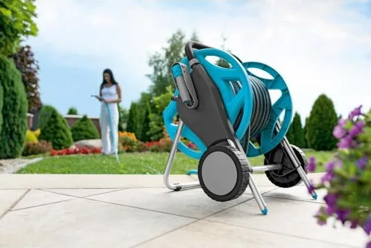Котушка для шланга Cellfast алюмінієва 60м 1/2" на колесах