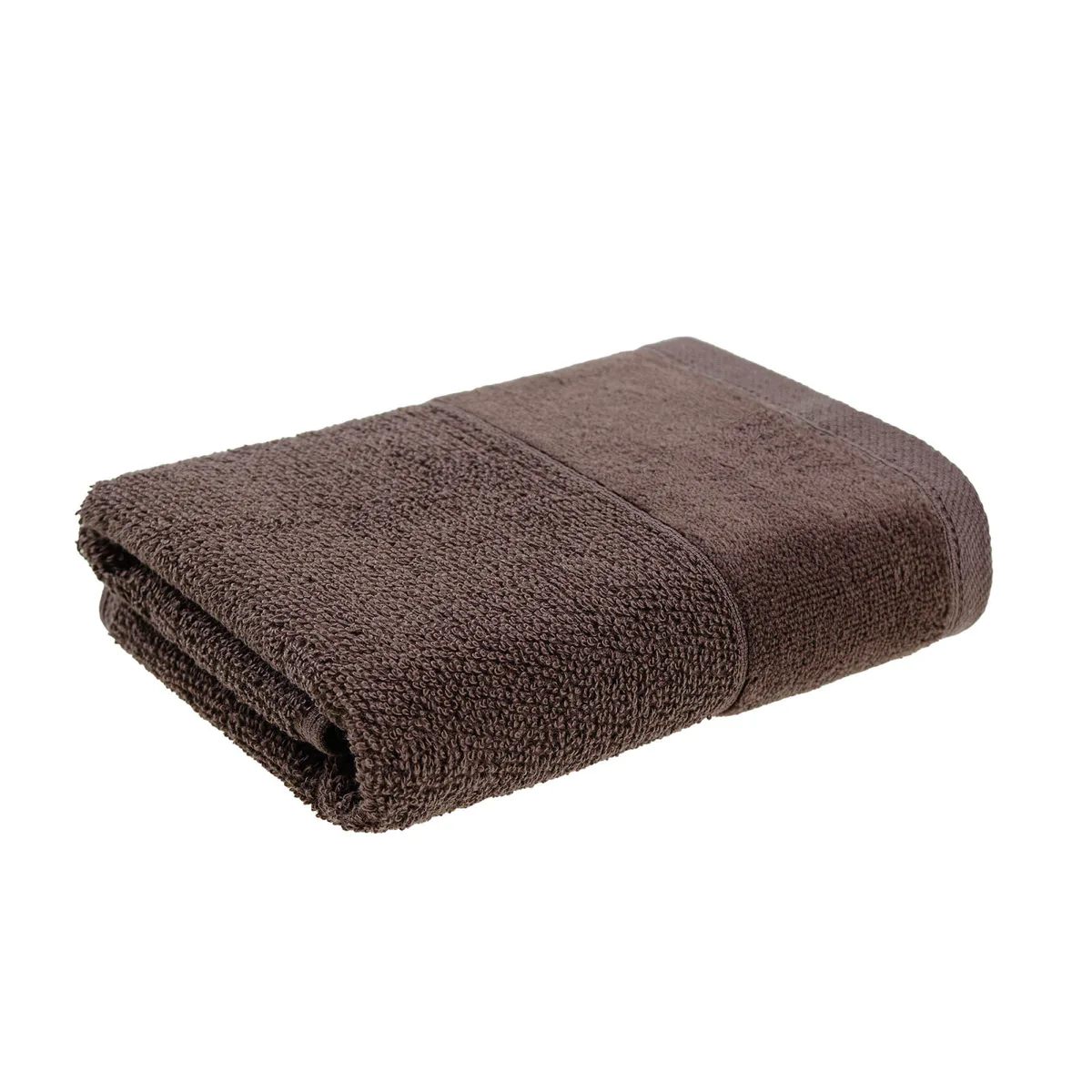 Рушник махровий Home Line 100% бавовна 40х70 см коричневий