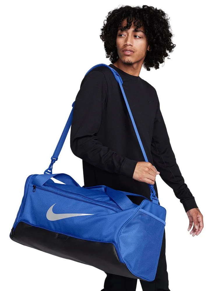 Сумка Nike поліестер M синій 60L 64x30x30 см