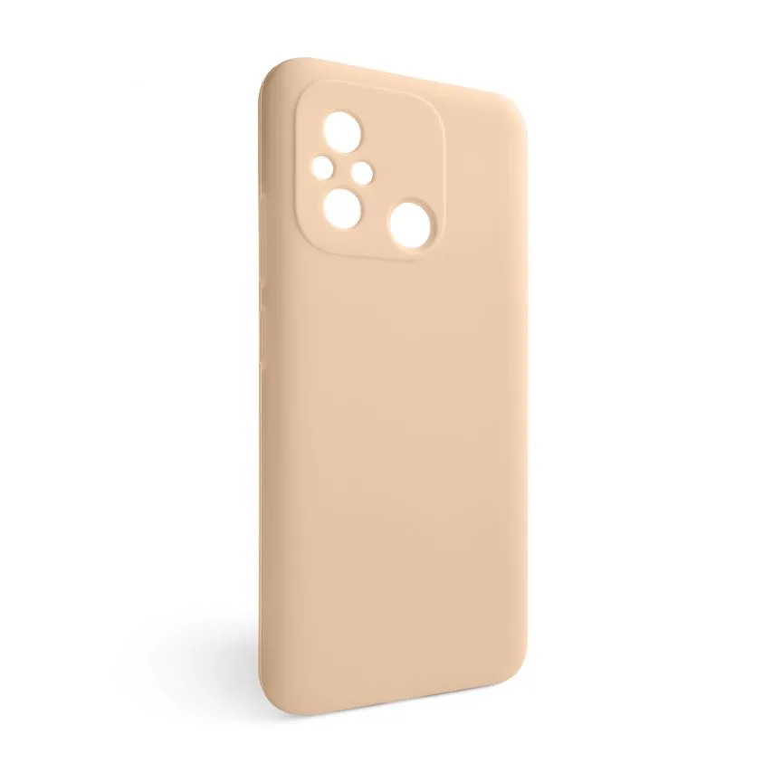 Чохол силіконовий для Xiaomi Redmi 12C  бежевий