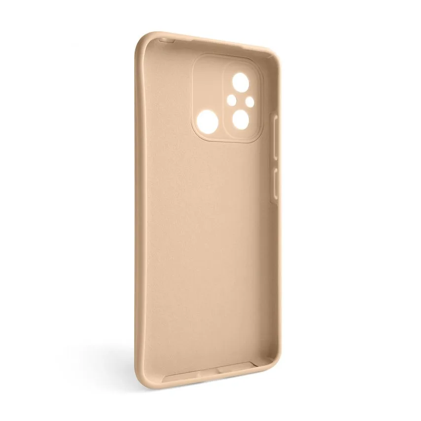Чохол силіконовий для Xiaomi Redmi 12C  бежевий