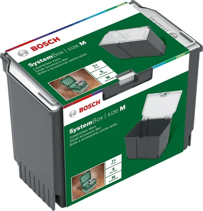 Контейнер для інструментів Bosch SystemBox M, 176x105x133мм, 0.2кг