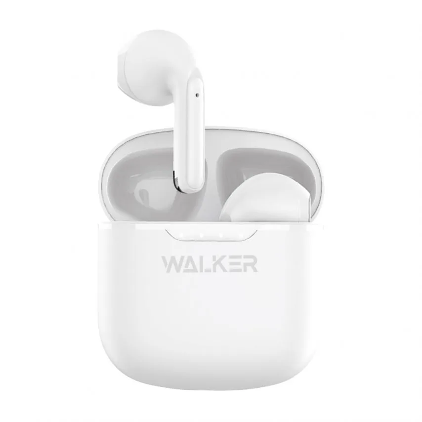 Навушники Bluetooth WALKER ABS 33х17х19 мм Білий