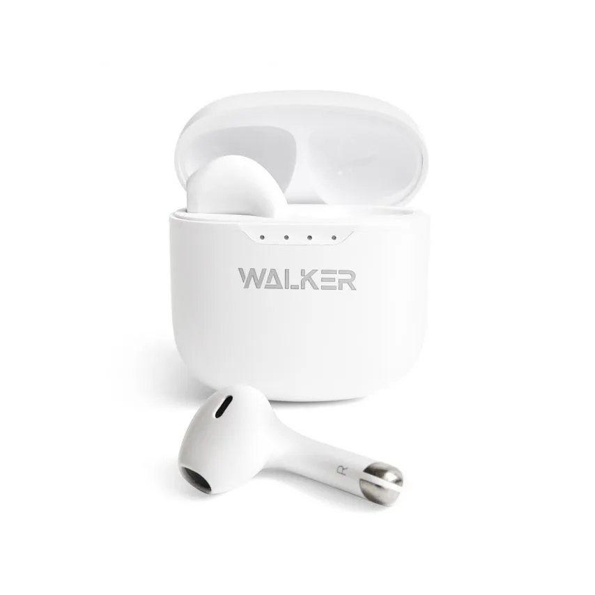 Навушники Bluetooth WALKER ABS 33х17х19 мм Білий