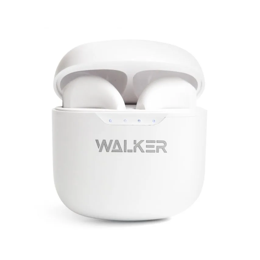 Навушники Bluetooth WALKER ABS 33х17х19 мм Білий