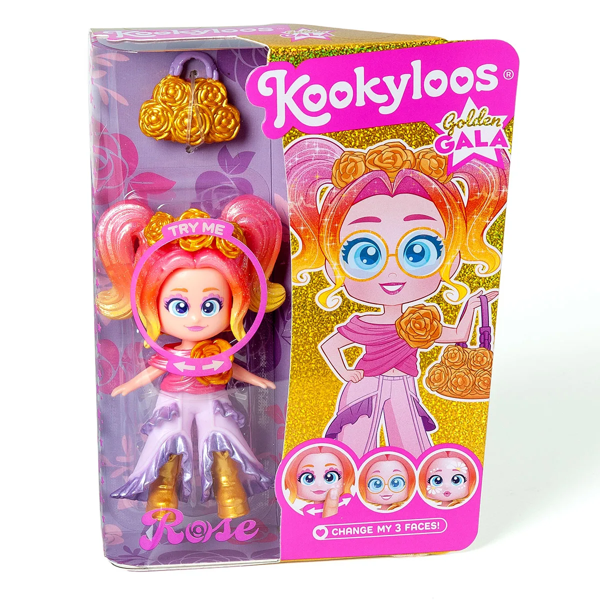 Лялька Kookyloos комбіновані матеріали 14х3,5х17 см