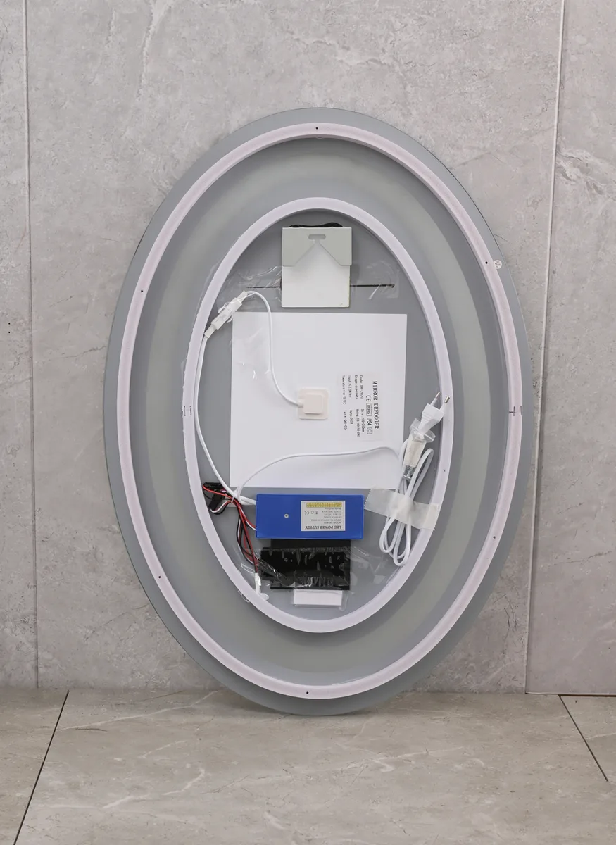 Дзеркало настінне MIXXUS PLAIN MV02-60x80 LED підсвічування безмідне 60x80 см