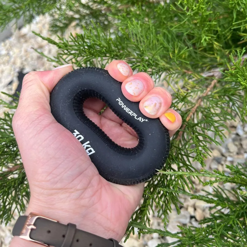 Еспандер кистьовий Active Point силіконовий 30 кг чорний