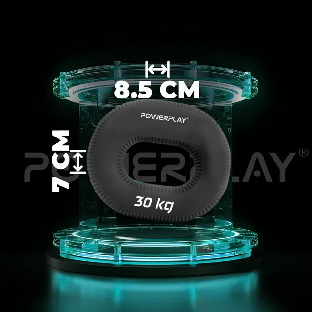 Еспандер кистьовий Active Point силіконовий 30 кг чорний