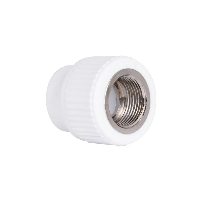 Муфта PPR 25х3/4" Белый Латунь