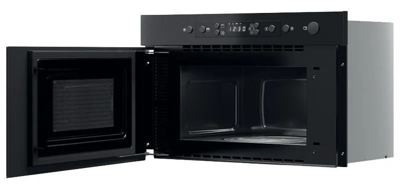 Микроволновая печь Whirlpool с грилем 22 л 59,5х38,2х32 см Черная