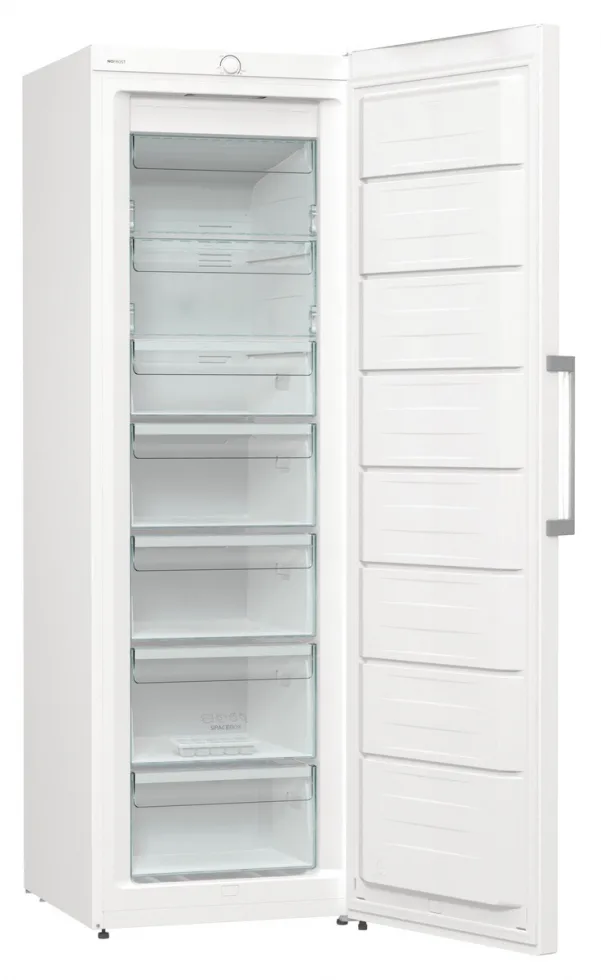 Морозильник Gorenje, 185.5x59.5x66.3 см, 280 л, однодверний, клас енергоефективності A++, No Frost, внутрішній дисплей, інверторни