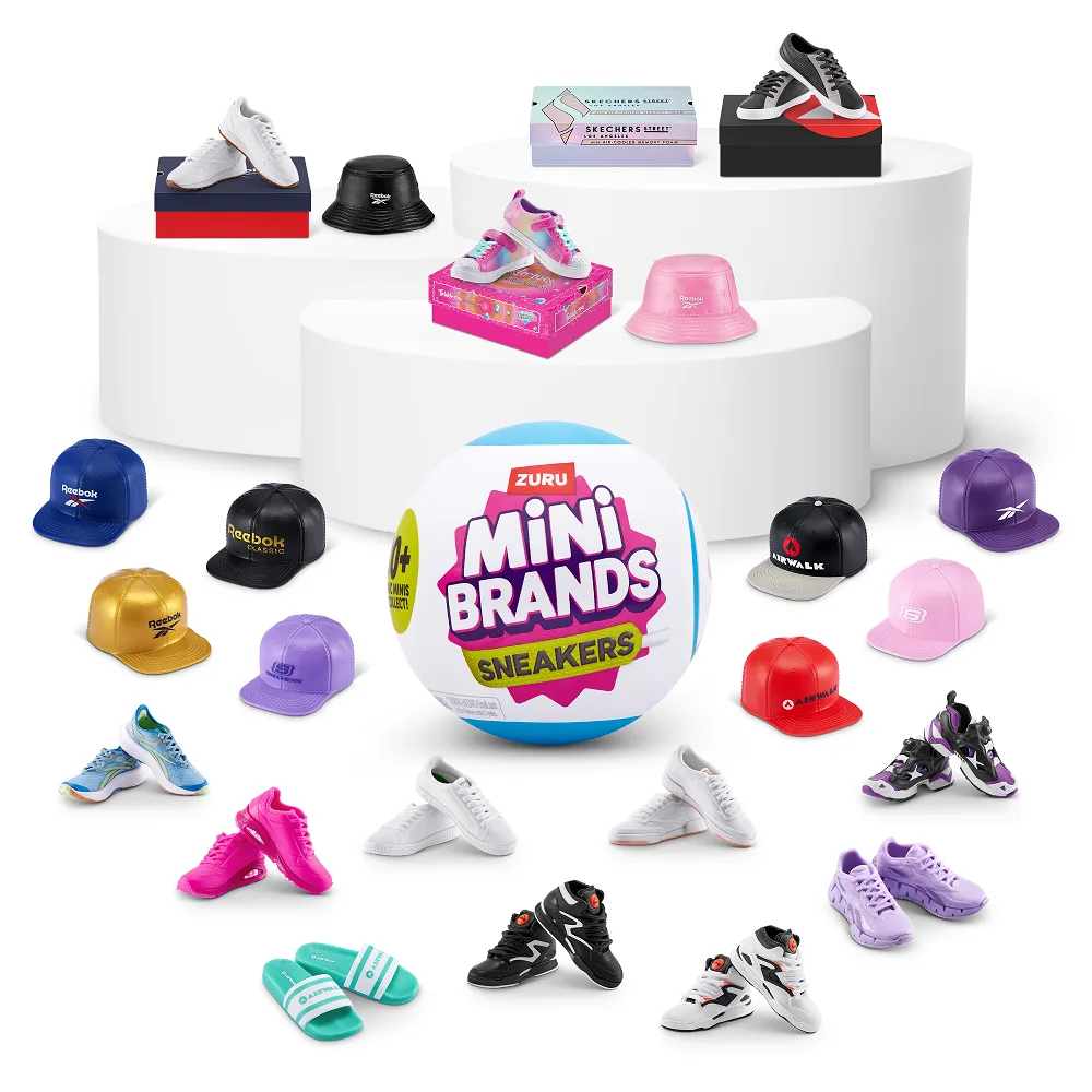 Ігровий набір Zuru Mini Brands Фігурки спортивного взуття 5 шт Пластик Універсальний