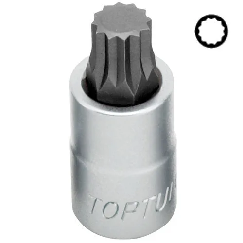 Торцевая головка SPLINE M16 55мм 1/2" сталь