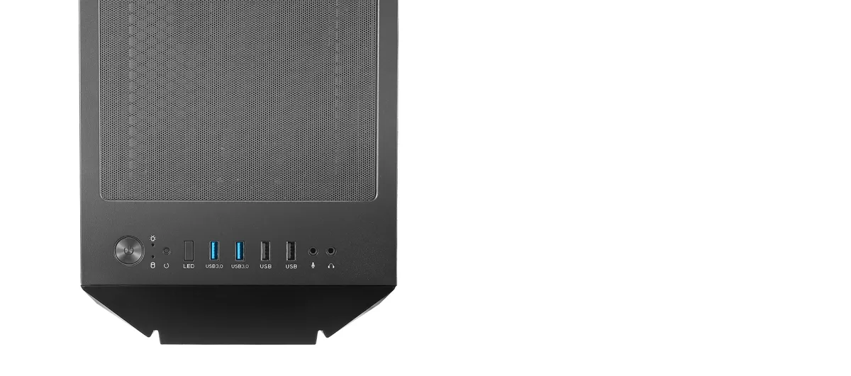 Корпус SilverStone Fara FAV1MB-PRO без БП, 2xUSB3.0, 2xUSB2.0, 1x120мм, ARGB VGA 379мм, LCS ready, TG боковая панель, mATX, черный.