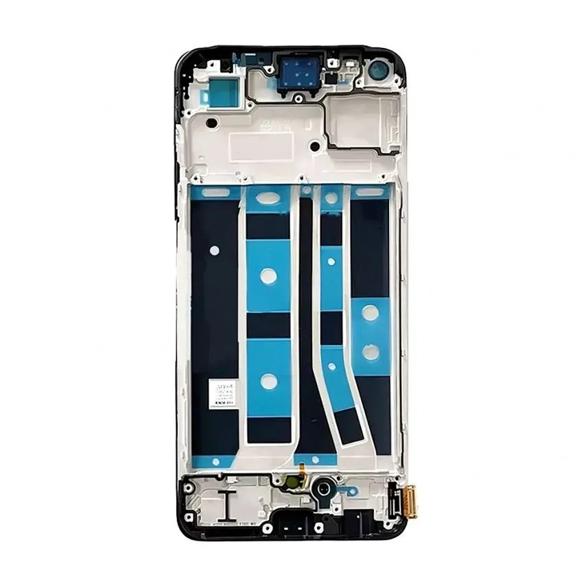 Дисплей IPS 6,56 дюймів чорний з сенсорним екраном і рамкою для Oppo A78 High Quality