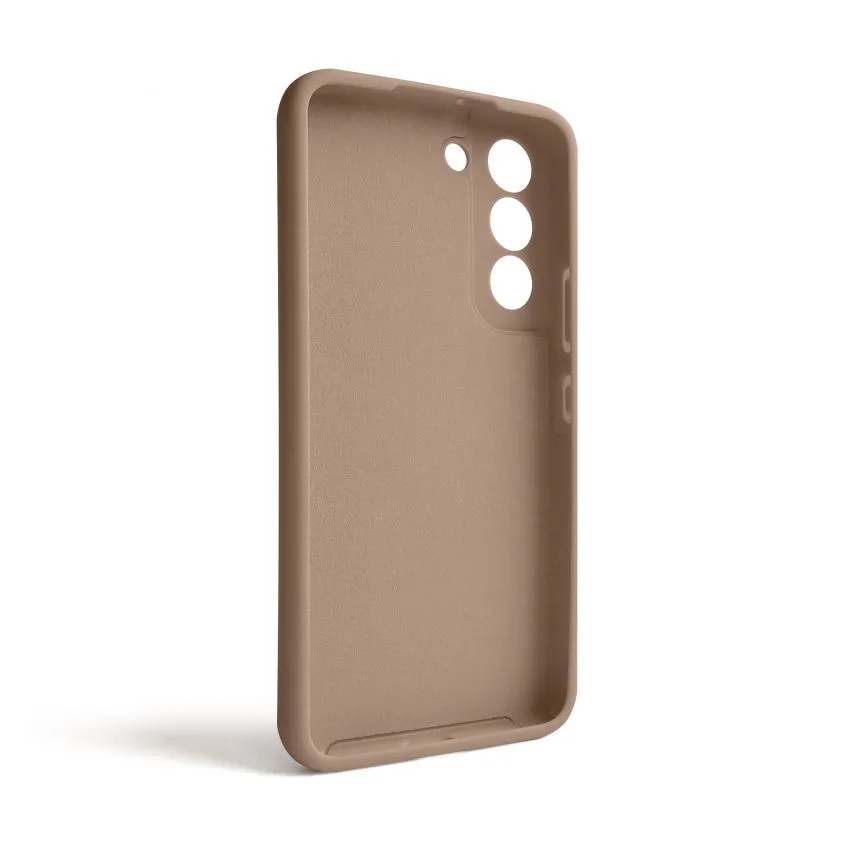 Чохол силиконовий для Samsung S22/S901 бежевий