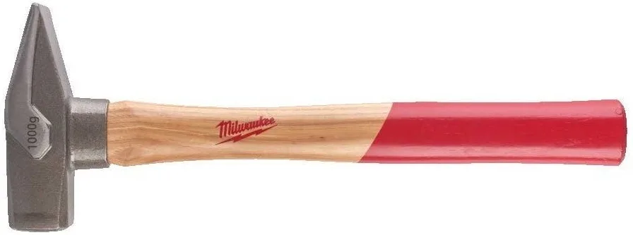 Молоток слюсарний Milwaukee 1000 г з дерев'яною ручкою