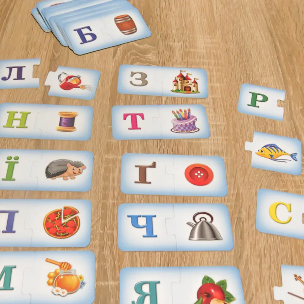 Детская настольная игра Artos Games картонки 33 пары цветные